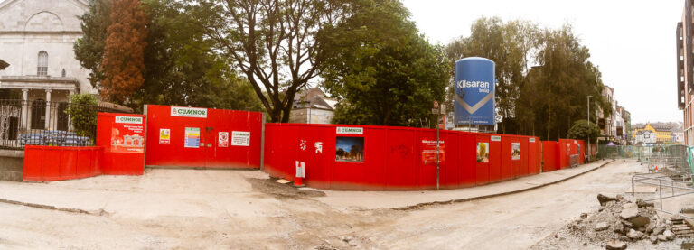 The South Main Street Construction Site