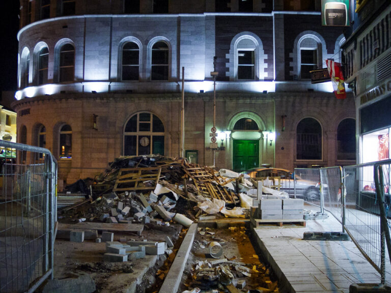 Winthrop Street Dug Up