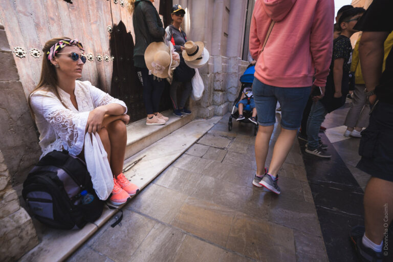 A Moment’s Pause in Málaga