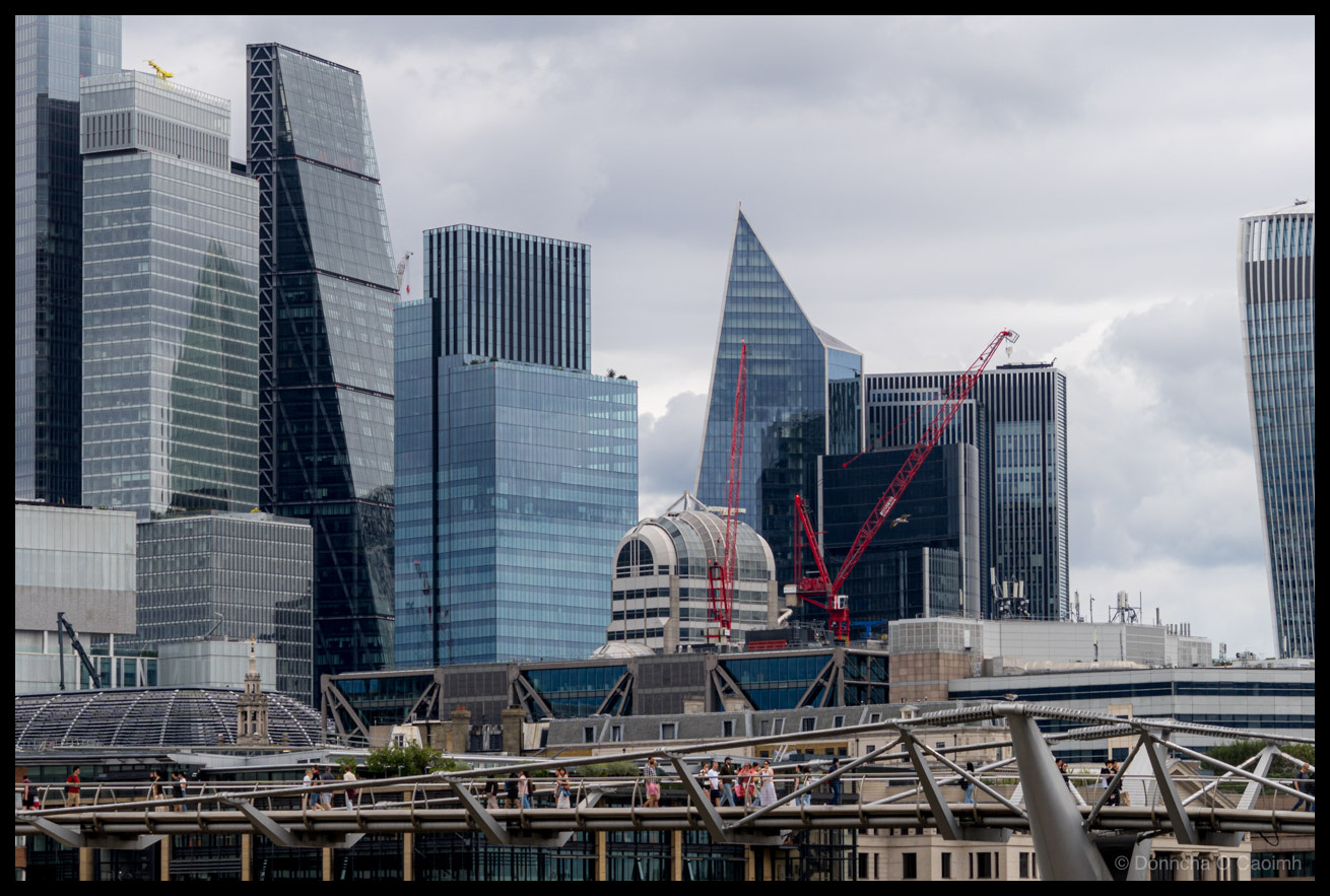 Tiny People in a Giant City