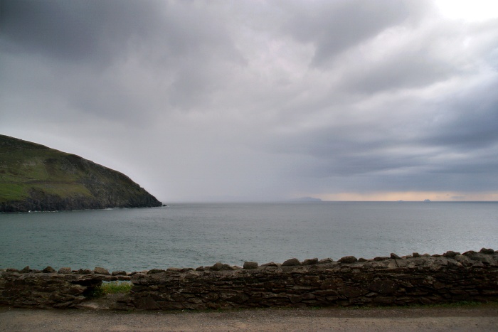 Rain blows over Slea Head