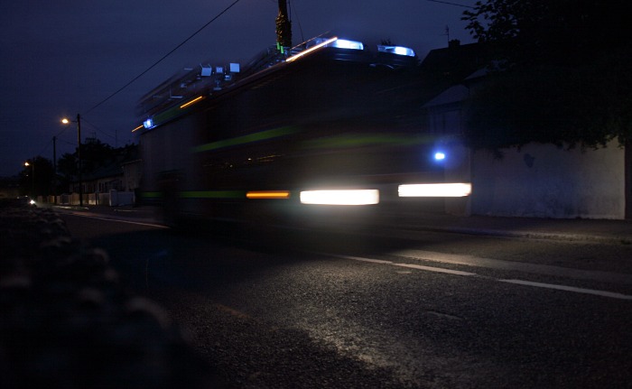 Fire Brigade arrive