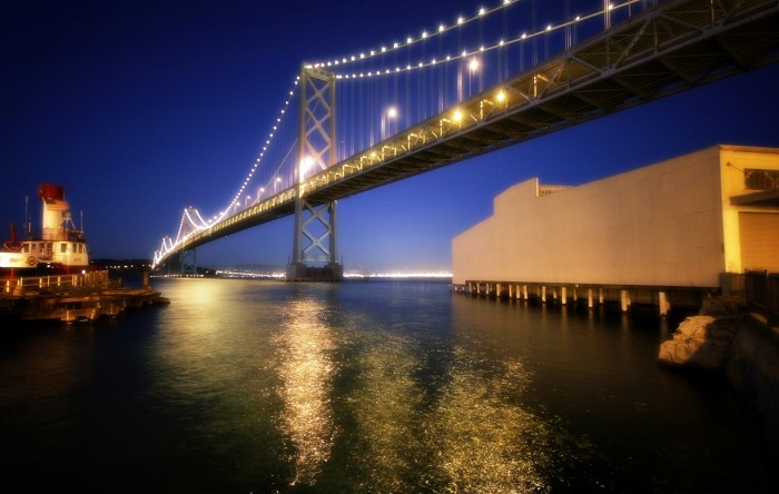Bay Bridge Reflections