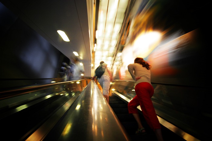 Escalator Moments