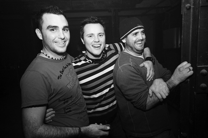 Three Gatecrashing Guys