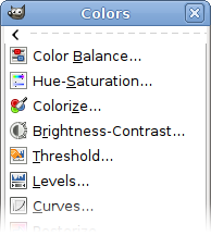 GIMP Colors