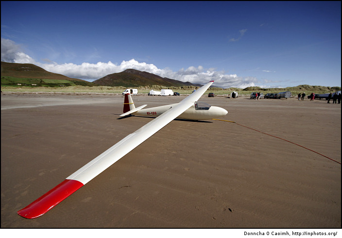 EI-128 at rest on the beach