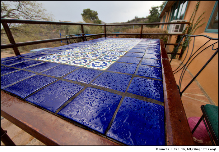 It even rains in Arizona