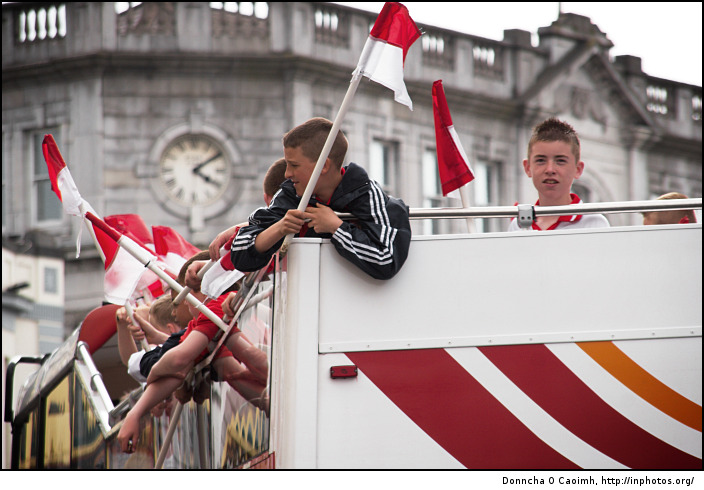 Red and White and Cork All Over
