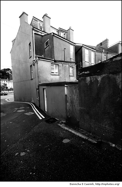Behind the Houses