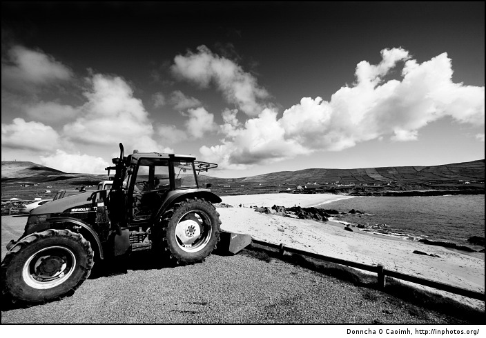 Tractor at Allihies