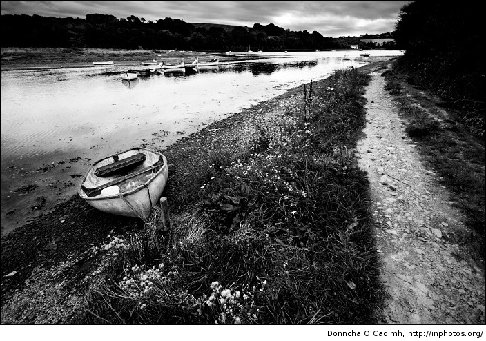 lonely boat in fountainstown