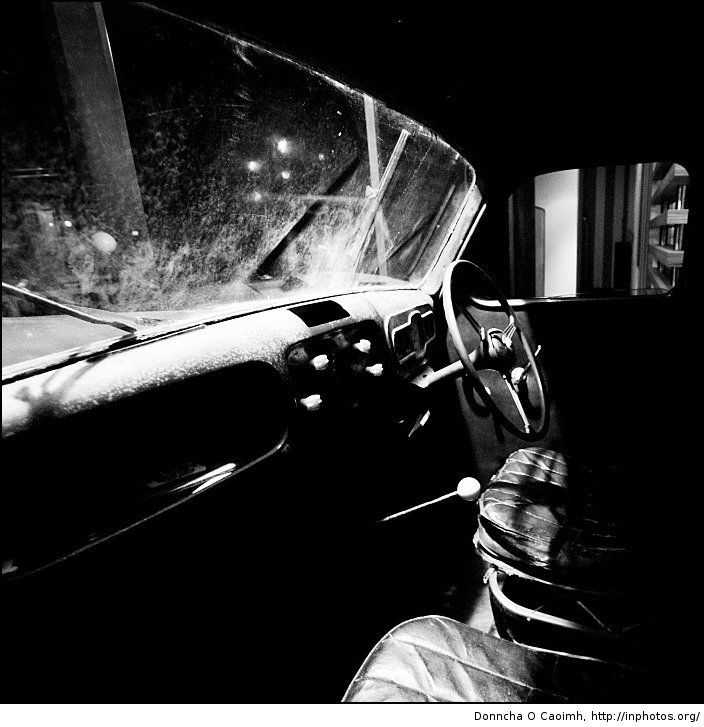 old car interior