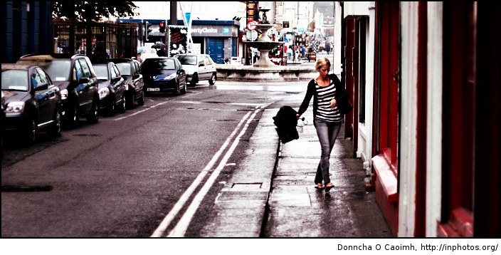 Out of the rain