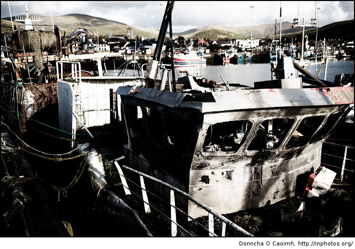 Abandoned Dingle Trawler