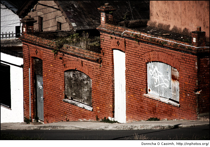 Derelict and red brick