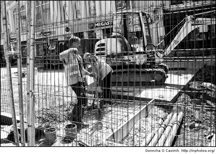 Digging up Daunt Square