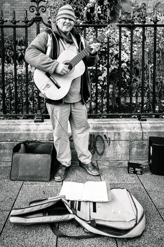 Happy Playing Music