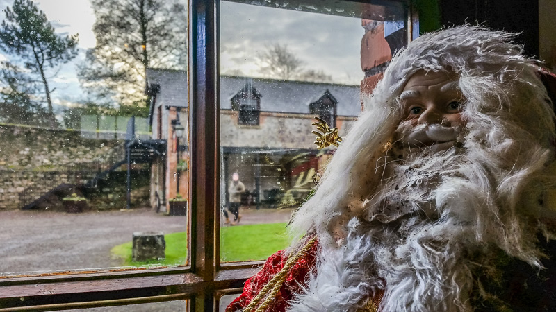 Santa is a Little Worse for Wear 