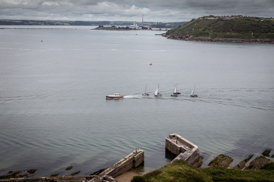The view over the harbour
